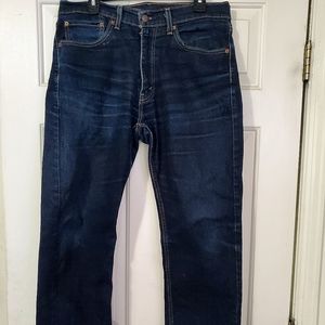 Levi 505 dark wash jeans
